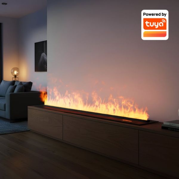 El. kamin sa vodenom parom, bez grejanja, 1500mm