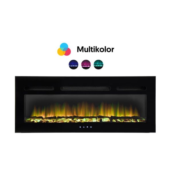 Električni ugradni kamin 2000W