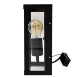 M944 C IP44 CRNA 1xE27 max.60W baštenska zidna lampa Mitea Lighting