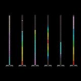 M69-B RGB+IC podna lampa crna 10W LED sa daljinskim 20 tastera i adapterom 5V 2A Mitea Lighting