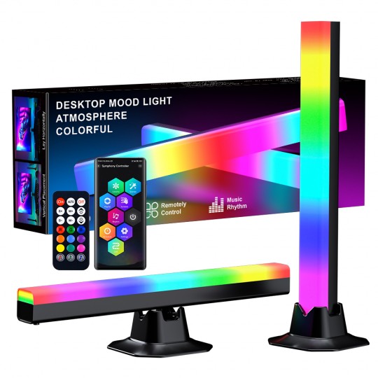 M21005-BT set LED 5W RGB stona lampa H320mm 5V 2×2.5W smart IR+BT+APP Mitea Lighting