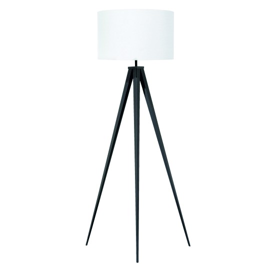M39-C CRNA-BELA Podna lampa 1xE27 Mitea Lighting