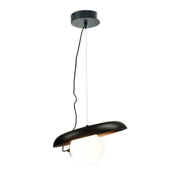 M11110-250 LED 5W visilica crno-bela Fi250 Mitea Lighting