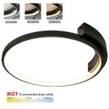 M205497-C LED plafonska lampa crna 3000-6000K Mitea Lighting