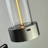 M1083-C LED stona lampa siva Fi70x240mm sa TOUCH dimerom Mitea Lighting