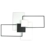 M205493-WB LED plafonska lampa crno-bela 3000-6000K Mitea Lighting
