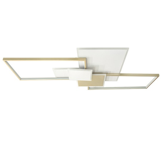 M205493-WG LED plafonska lampa zlatno-bela 3000-6000K Mitea Lighting