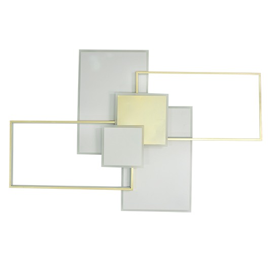 M205493-WG LED plafonska lampa zlatno-bela 3000-6000K Mitea Lighting