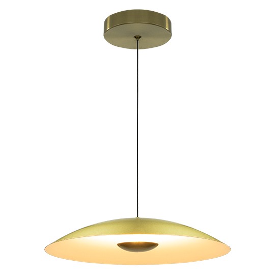 M11112-GD LED visilica zlatna 3000K Fi350mm Mitea Lighting