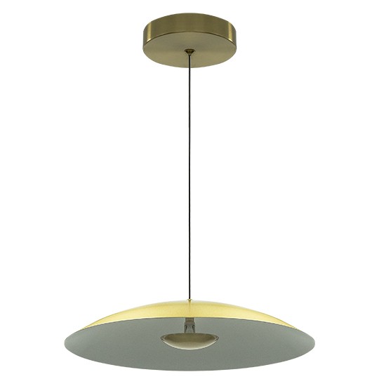M11112-GD LED visilica zlatna 3000K Fi350mm Mitea Lighting