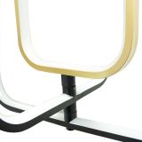 M205496-GB LED visilica zlatno-crno-bela 3000-6000K Mitea Lighting