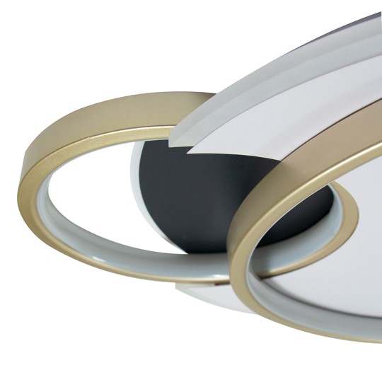M205495-WGB LED plafonska lampa zlatno-bela 3000-6000K Mitea Lighting