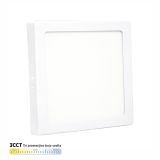 M18NK-CCT 18W 3000~6500K beli nadgradni kvadratni LED panel Mitea Lighting