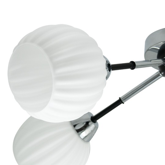 M11092-5 Max.60W 220~240V beli 5xE27 luster Mitea Lighting