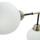 M11090-6 Max.60W 220~240V crno-zlatni 6xE27 luster Mitea Lighting