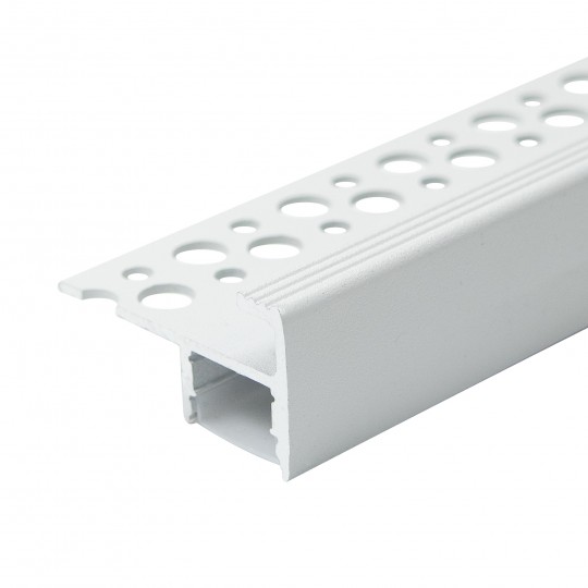 MA06-W BELI Aluminijumski profil za LED trake 40x22x2000mm za pločice/stepenice sa difuzorom 2m Mitea Lighting