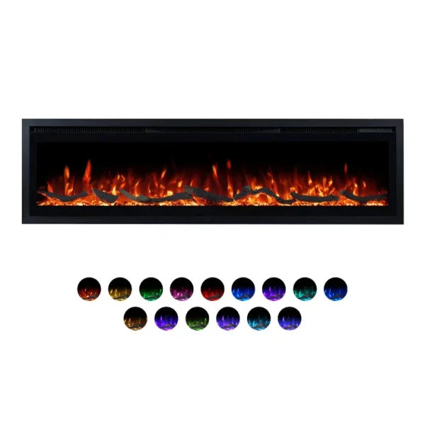 PROSTO smart elekt. 50″ 3u1 multikolor kamin 1800W