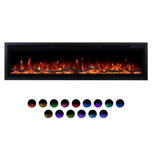 PROSTO smart elekt. 60″ 3u1 multikolor kamin 1800W