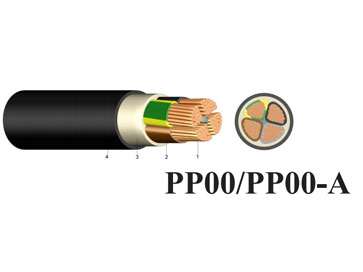 Energetski kabl sa izolacijom i plaštom od PVC mase PP00/PP00-A