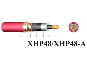 Jednožilni energetski kabl izolovan umreženim polietilenom i plaštiran PVC masom XHP48/XHP48-A