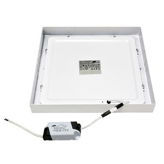 M24NK 24W 6500K beli nadgradni kvadratni LED panel Mitea Lighting