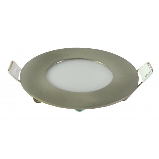 M3UO-SN 3W 6500K saten nikl ugradni okrugli LED panel Mitea Lighting