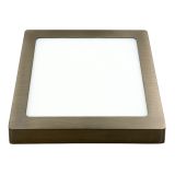 M18NK-SN 18W 4000K saten nikl nadgradni kvadratni LED panel Mitea Lighting