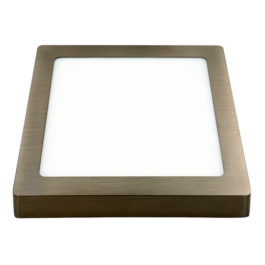 M18NK-SN 18W 4000K saten nikl nadgradni kvadratni LED panel Mitea Lighting