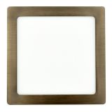 M18NK-SN 18W 4000K saten nikl nadgradni kvadratni LED panel Mitea Lighting