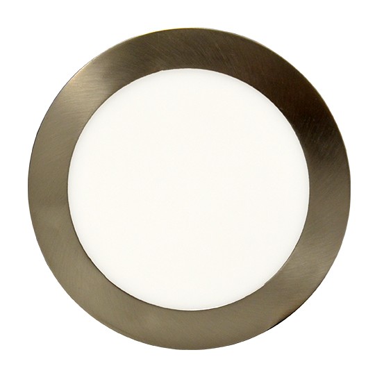 M12NO-SN 12W 6500K saten nikl nadgradni okrugli LED panel Mitea Lighting