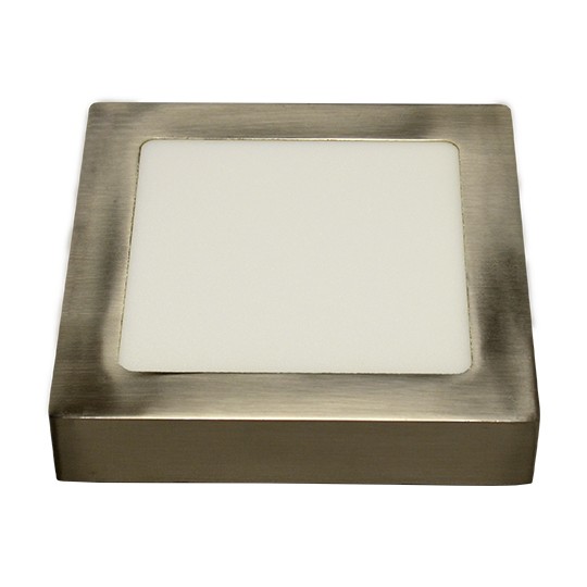 M12NK-SN 12W 6500K saten nikl nadgradni kvadratni LED panel Mitea Lighting