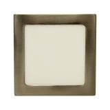M12NK-SN 12W 6500K saten nikl nadgradni kvadratni LED panel Mitea Lighting