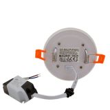 M3UO-D 3W+3W 6500K+zelena ugradni okrugli LED panel Mitea Lighting