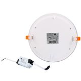 M18UO-D 18+6W 6500K+plava ugradni okrugli LED panel Mitea Lighting