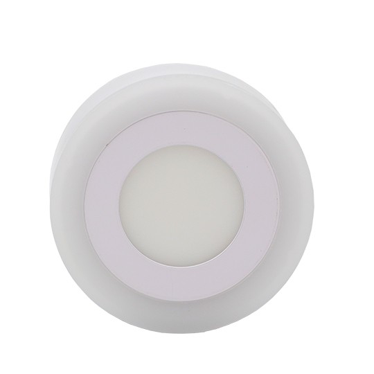 M6NO-D 3W+3W 6500K+plava nadgradni okrugli LED panel Mitea Lighting