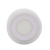 M6NO-D 3W+3W 6500K+zelena nadgradni okrugli LED panel Mitea Lighting