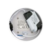 M6NO-D 3W+3W 6500K+zelena nadgradni okrugli LED panel Mitea Lighting