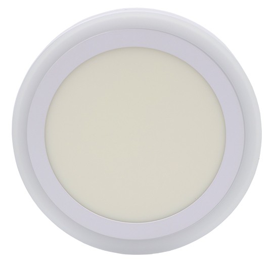 M18NO-D 18+6W 6500K+crvena nadgradni okrugli LED panel Mitea Lighting