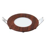 M3UO-WDD 3W 6500K boja drveta ugradni okrugli LED panel Mitea Lighting