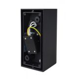 M952010 C CRNA 2xGU10 IP44 baštenska lampa zidna Mitea Lighting