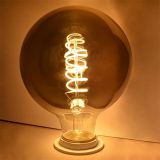 E27 4W G125 2200K filament FLEX SMOKY LED dimabilna sijalica 230V 140lm Mitea Lighting