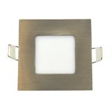 M3UK-SN 3W 6500K saten nikl ugradni kvadratni LED panel Mitea Lighting