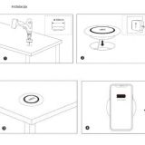 ABL BEZICNI IN DESK PUNJAC 10W BELI