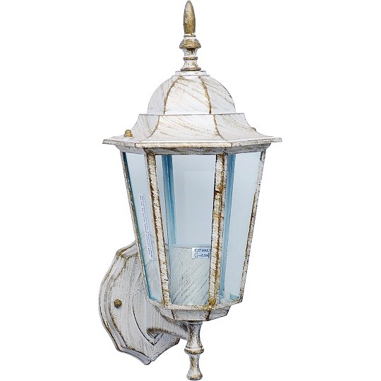 M2002-G BELI max.1x60W IP44 E27 baštenska lampa, fenjer Mitea Lighting