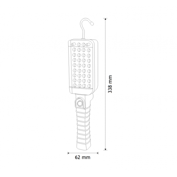 BATERIJSKA LED LAMPA YS-5605A PUNJIVA