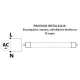 DAWN LED CEV T8 18W 4000K 1800lm JEDNOSTRANA