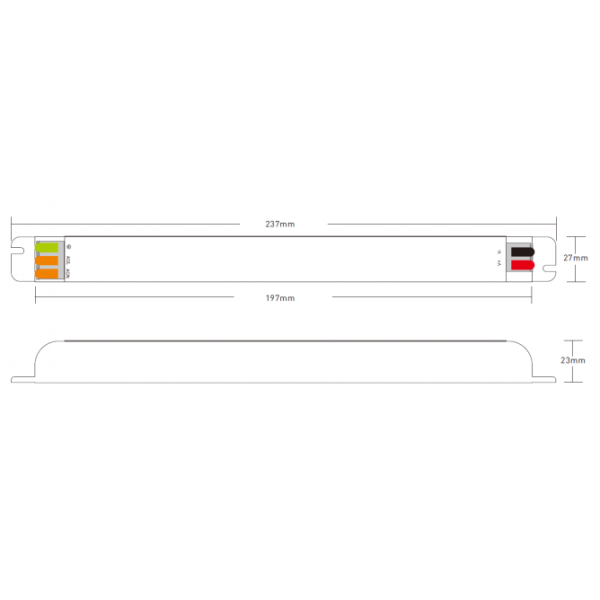 DAWN LED NAPAJANJE SLIM 12V 150W 150WHH-12