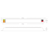 DAWN LED NAPAJANJE SLIM 12V 200W 200WHH-12