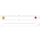 DAWN LED NAPAJANJE SLIM 24V 150W 150WHH-24