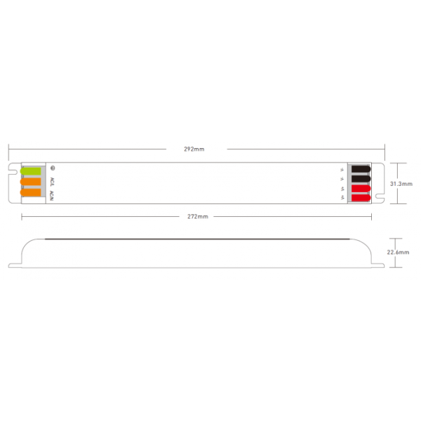 DAWN LED NAPAJANJE SLIM 24V 250W 250WHH-24